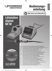 Notice ROTHENBERGER WWS-SST60 Soldering iron