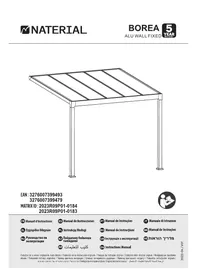 Notice NATERIAL BOREA Pergola