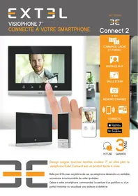 Notice EXTEL EXTEL CONNECT 2 Visiophone