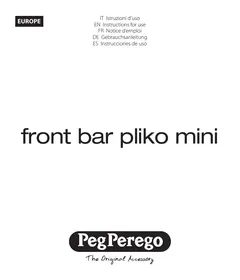 PEG PEREGO Front Bar Pliko Mini - Poussettes