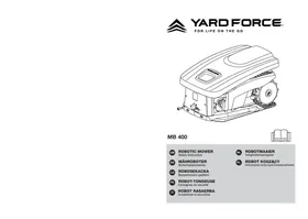 Notice YARDFORCE MB 400 Robot tondeuse