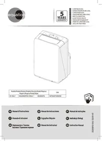 Notice EQUATION IN ONLY - COOL & HEAT 2600W Climatiseur mobile
