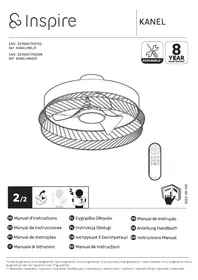 Notice INSPIRE KANEL Ventilateur de plafond