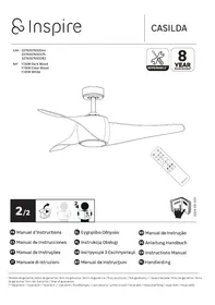 Notice INSPIRE CASILDA Ventilateur de plafond