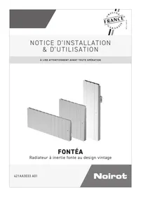 Notice NOIROT FONTEA Radiateur électrique