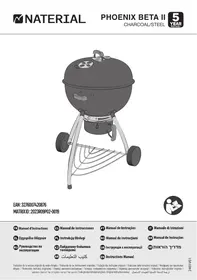 Notice NATERIAL PHOENIX BETA 2 Barbecue charbon de bois