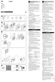 Notice SCHNEIDER ELECTRIC ODACE WISER Interrupteur connecté