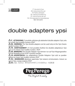 Double adapters Ypsi/Z4 PEG PEREGO