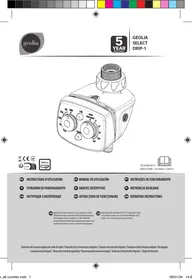 Notice GEOLIA GEOLIA SELECT DRIP-1 Programador de tiempo