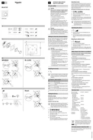 Notice SCHNEIDER ELECTRIC MILUZ ED Variateur