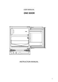 Notice CANDY CM4SE68W Réfrigérateur encastrable