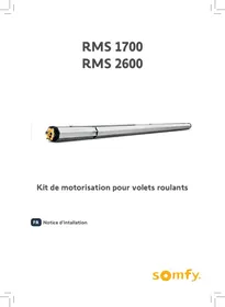 RMS 1700 RMS 2600 SOMFY