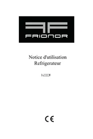 Notice FRIONOR FI1224E Réfrigérateur intégrable