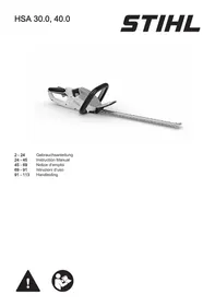 STIHL HSA 30.0, 40.0 - Tagliasiepi