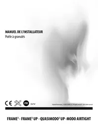 Notice FREEPOINT FRAME3  - FRAME3  UP - QUASIMODO3  UP - MODO AIRTIGHT Poêle à granulés