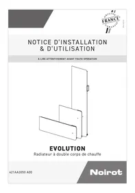 Notice NOIROT EVOLUTION Radiateur électrique