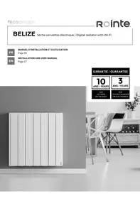 Notice ROINTE BELIZE II Electric heater