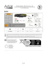 Notice ARLUX BX9H Lampe frontale