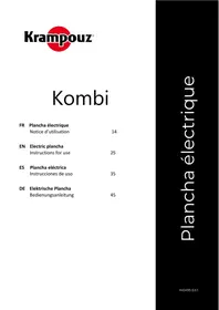 Notice KRAMPOUZ KOMBI - STYLE DOUBLE Plancha