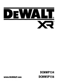 DCMWP134 - DCMWSP156 DEWALT