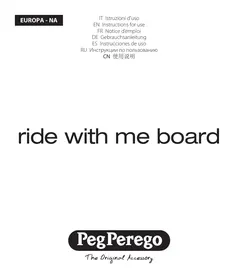 Ride with me board PEG PEREGO