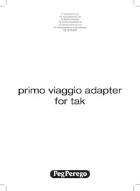 Primo viaggio adapter for tak PEG PEREGO