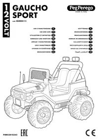 Notice PEG PEREGO GAUCHO SPORT Terräng