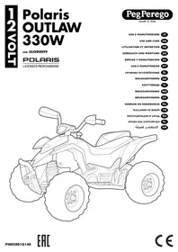 Notice PEG PEREGO POLARIS OUTLAW 330W Terräng