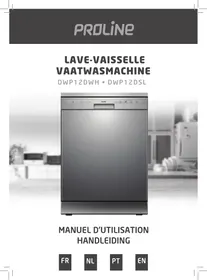 PROLINE DWP12DWH - Lave-vaisselle pose libre