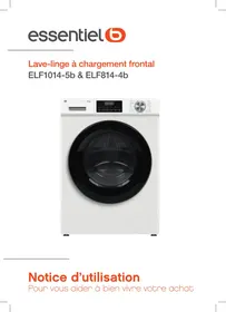 Notice ESSENTIELB ELF1014-5B Lave-linge