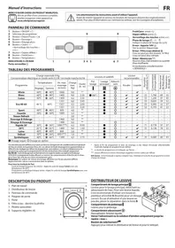 WHIRLPOOL FFBP9489BVFR - Lave-linge