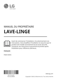 LG F94N15WHS - Lave-linge