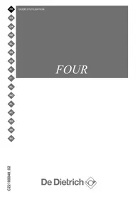 DE DIETRICH DFP7100X - Four encastrable