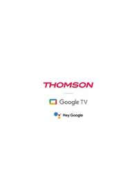 Notice THOMSON 240G BOX 4K AVEC GOOGLE TV Passerelle multimédia
