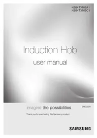 Notice SAMSUNG NZ64T3706A1 Plaque de cuisson