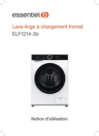 Notice ESSENTIELB ELF1214-3B Lave-linge
