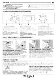 Notice WHIRLPOOL OMR553RR0X Four encastrable