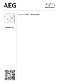 AEG HRB64471XB - Plaque de cuisson