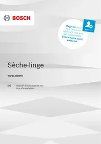 BOSCH WQG1450BFR - Sèche-linge pompe à chaleur