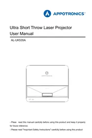 Notice Appotronics AL-UK535A Projector