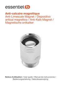ESSENTIELB Anti-calcaire magnétique pour lave-linge et lave vaisselle - Anti-calcaire magnétique pour lave-linge et lave vaisselle