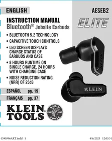 Klein Tools AESEB2 - Headphones