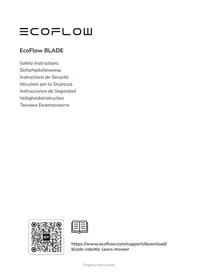 Notice ECOFLOW BLADE Mähroboter
