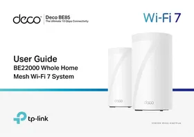 TP-LINK BE85 - Wi-Fi system