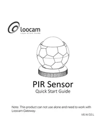 Notice Loocam V6.W.02.L Sensor