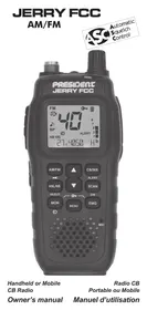 PRESIDENT JERRY FCC - CB radio
