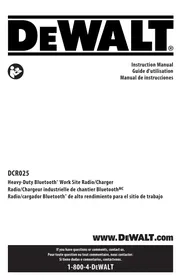 DEWALT DCR025 - Radio