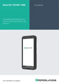 Notice Pepperl+Fuchs SMART-EX® 03 DZ1 Smartphone