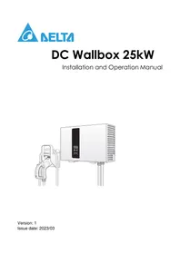 Notice DELTA DC WALLBOX 25KW Charger