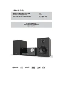 SHARP XL-B530 - Système audio